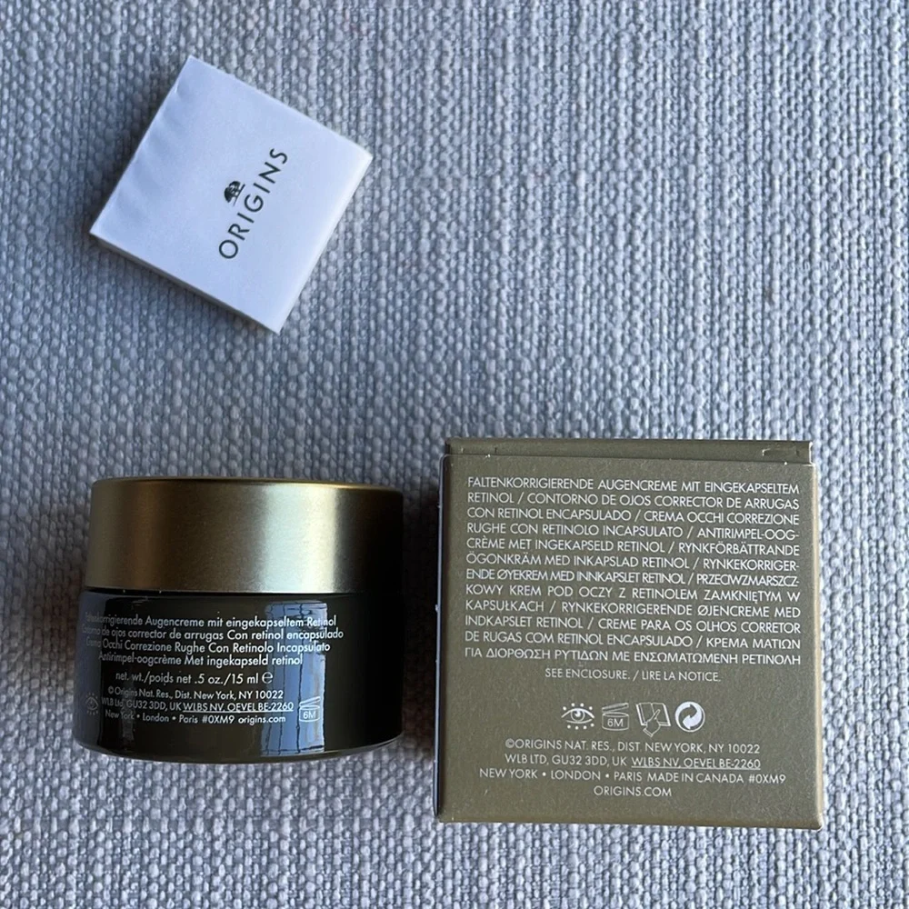 ORIGINS Plantscription Wrinkle Correction Eye Cream with Encapsulated Retinol